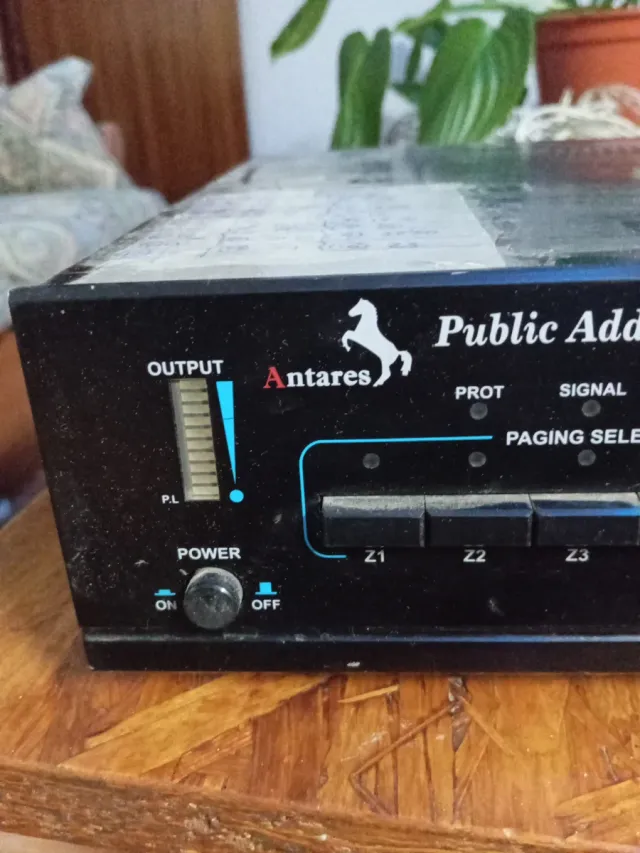 Amplificador Antares PA-120 Megafonía