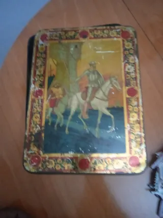 Caja de lata vintage