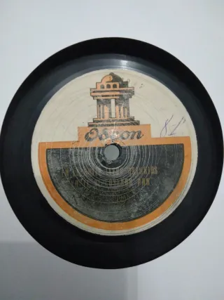 3 Discos de Pizarra Asturianos para Gramófono
