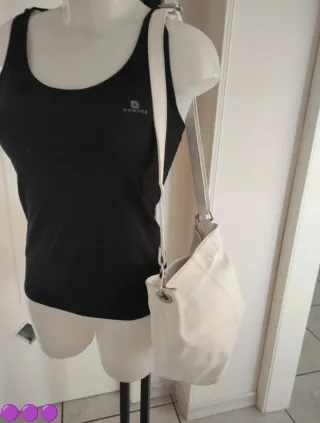 City Bag in Vera Pelle Bianca