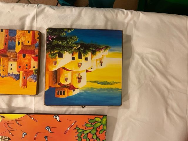 Stampe su legno paesaggi marini