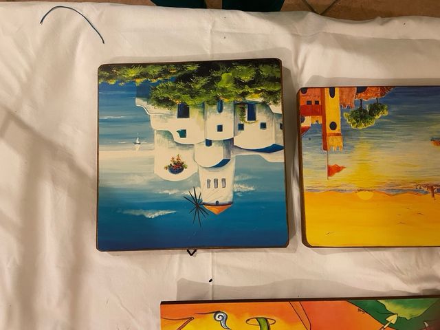 Stampe su legno paesaggi marini