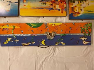 Stampe su legno paesaggi marini