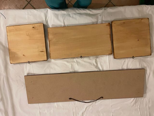 Stampe su legno paesaggi marini