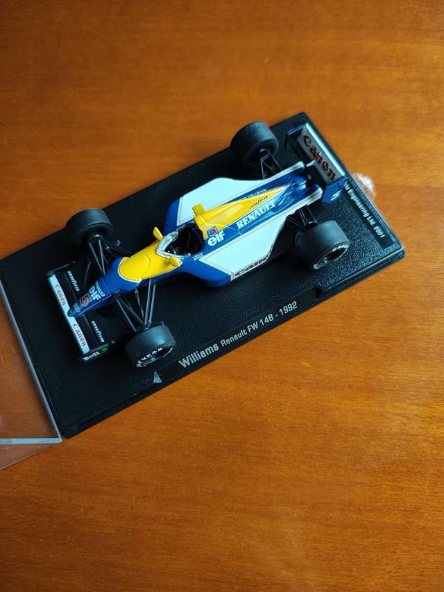 Coche Colección Williams Renault FW14B 1992