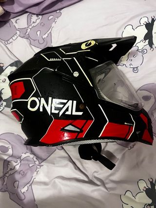 Casco Integral ONeal Negro y Rojo