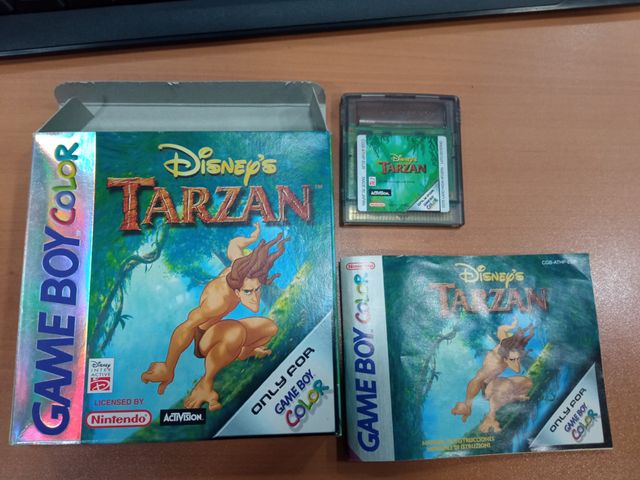 Disney's Tarzán Game Boy Color con Caja y Manual