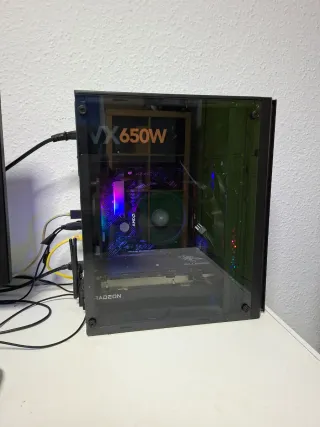 PC Gaming Ryzen 5 RX 6600 XT 16GB RAM