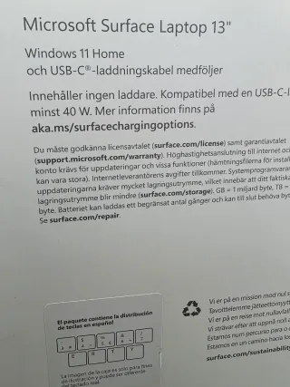 Notebook Microsoft Surface da 13" Snapdragon X Plus 