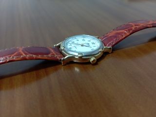 Reloj Lotus comunión dorado y marrón