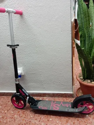 Patinete Decathlon Oxelo rosa