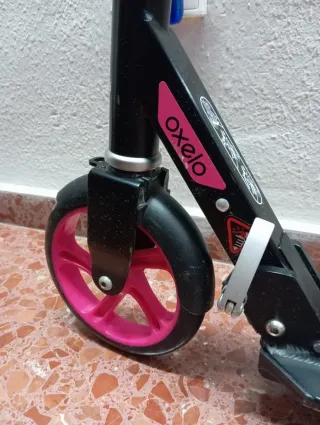 Patinete Decathlon Oxelo rosa