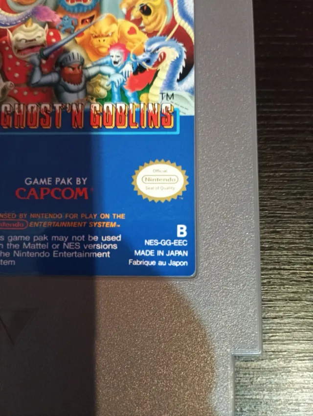 Ghost 'n Goblins NES Capcom