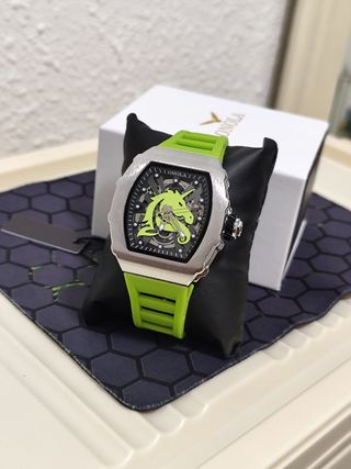 Reloj ONOLA Automático Hombre Verde/Plata
