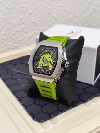 Reloj ONOLA Automático Hombre Verde/Plata