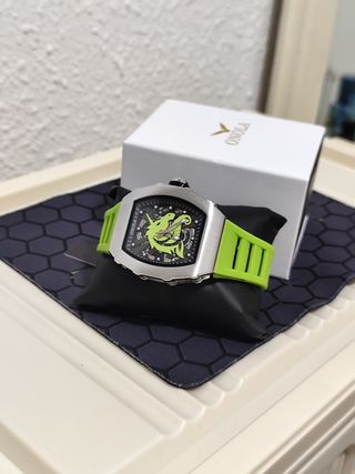 Reloj ONOLA Automático Hombre Verde/Plata