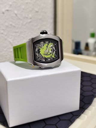 Reloj ONOLA Automático Hombre Verde/Plata