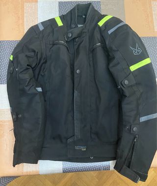 Chaqueta de Moto Negra