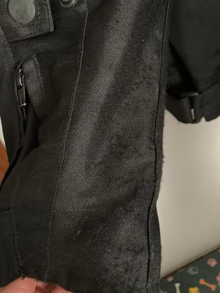 Chaqueta de Moto Negra