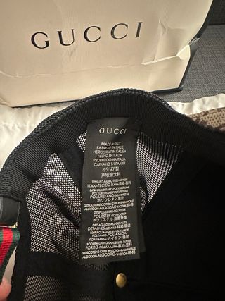Gorra Gucci Edición Limitada Abeja Talla L
