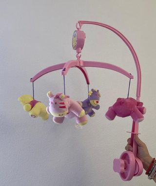 Accesorio movil Musical Cuna Bebé Peluches