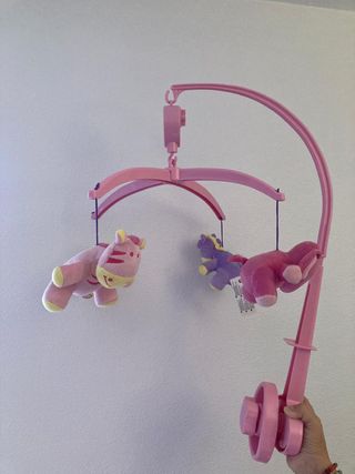 Accesorio movil Musical Cuna Bebé Peluches