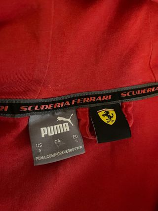 Chaqueta Puma Ferrari Roja Talla S
