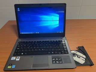 Portátil Acer Aspire 4810T Gris 13.8” Disco SSD