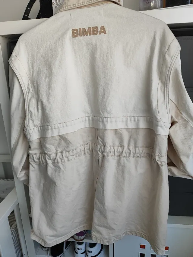 Chaqueta Bimba y Lola Beige/Blanca