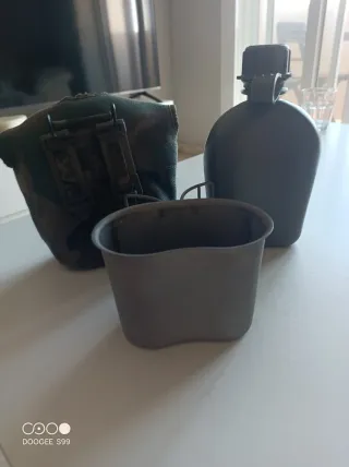 Cantimplora militar camuflaje