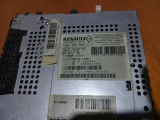 Radio cassette para Coche Renault Philips