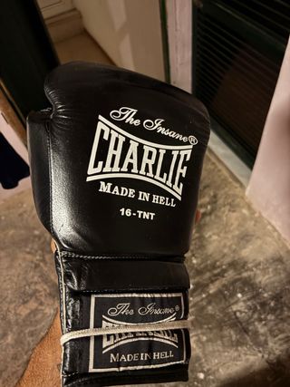 Guantes Boxeo Charlie 16oz cuerda