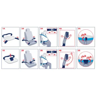 Cinturón coche premamá