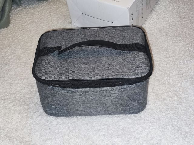 Portapranzo riscaldabile grigio/verde acqua