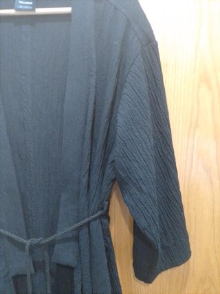 Chaqueta Kimono Negra Talla XS