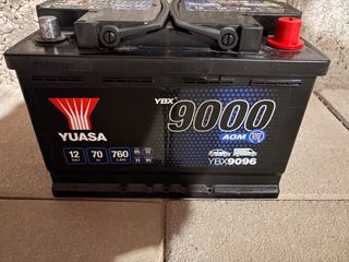 Batería Yuasa YBX9096 AGM 12V 70Ah 760A