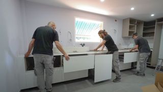 carpintero montaje cocina