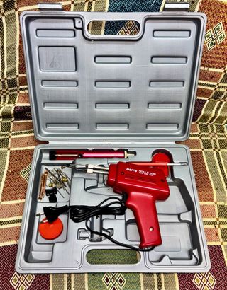 Soldador Pistola Estaño + Accesorios