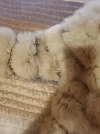 Abrigo de pelo zorro desmontable chaleco.es m da s