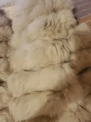 Abrigo de pelo zorro desmontable chaleco.es m da s