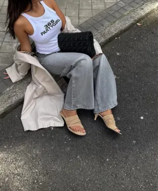 Sandalias tacón 37-38