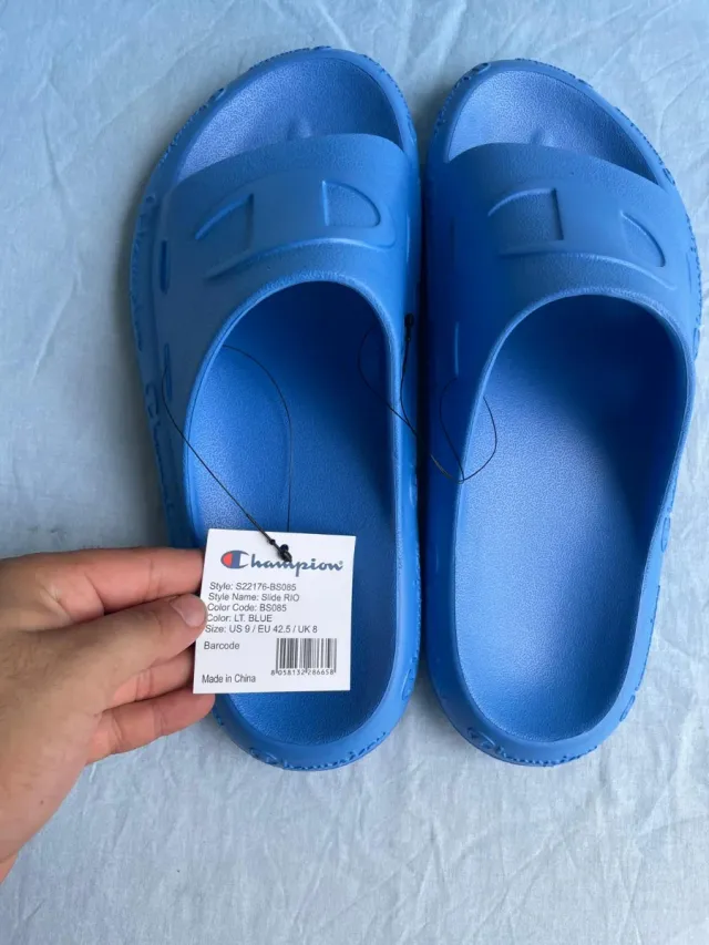 Chanclas Champion Azules Talla 42.5