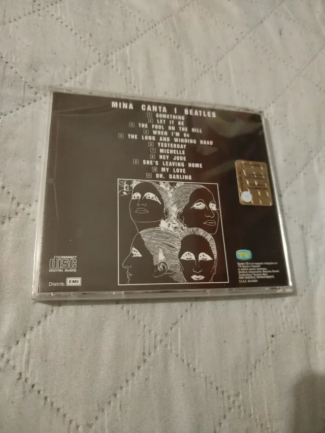 Mina Canta I Beatles CD Editoriale SIGILLATO