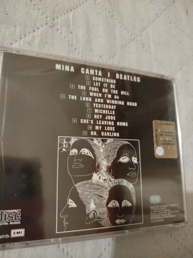 Mina Canta I Beatles CD Editoriale SIGILLATO