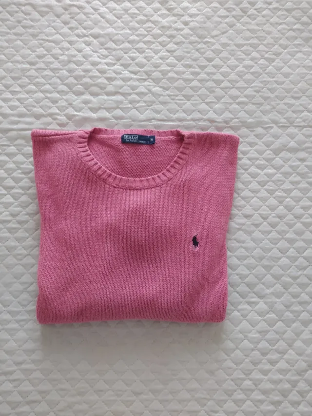 Maglione Polo Ralph Lauren Rosa Taglia XL