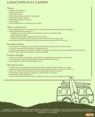 Alquiler de camper, disponible puente de diciembre