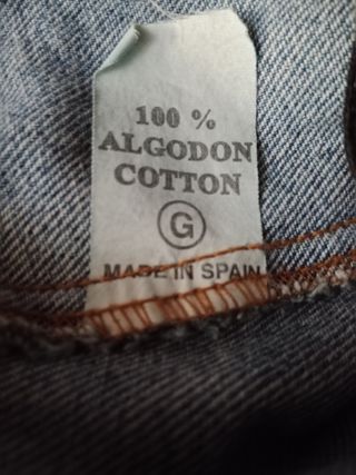 Cazadora vaquera vintage hombre