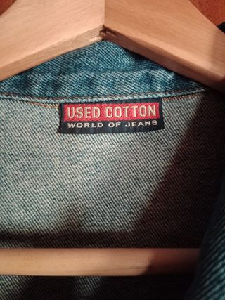 Cazadora vaquera vintage hombre