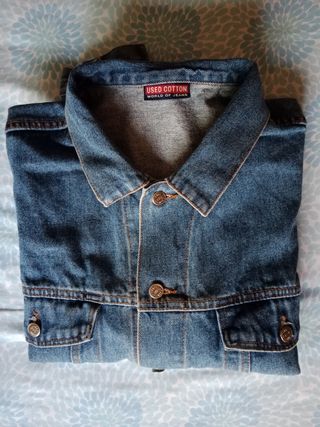 Cazadora vaquera vintage hombre