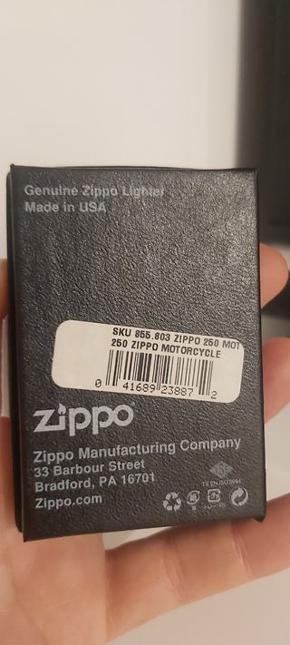 Zippo Moto Made in USA